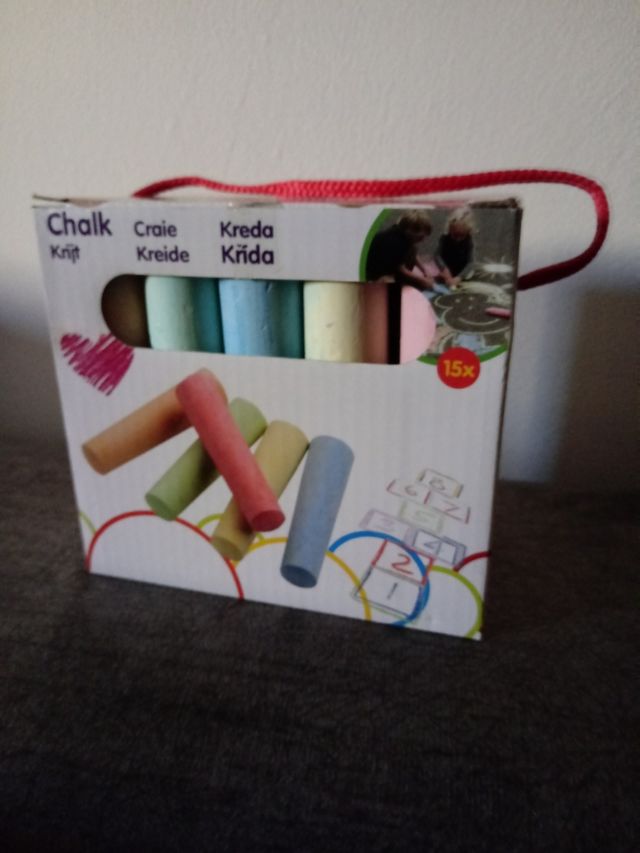 Tiza de Colores en Barras para Dibujar