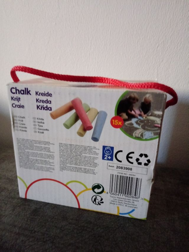 Tiza de Colores en Barras para Dibujar