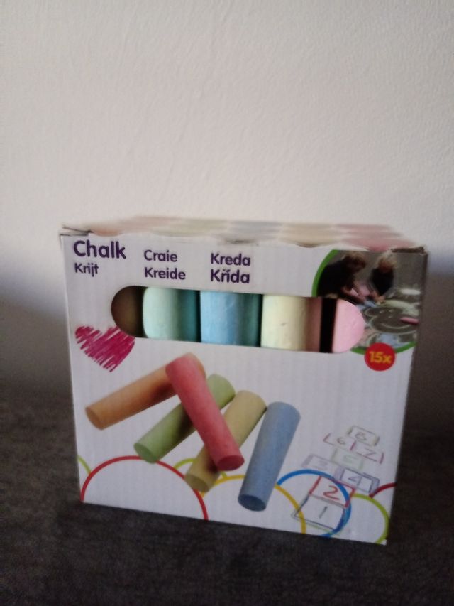 Tiza de Colores en Barras para Dibujar