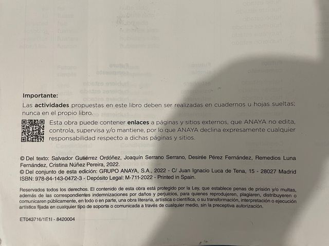 Lengua y Literatura 1 ESO Anaya