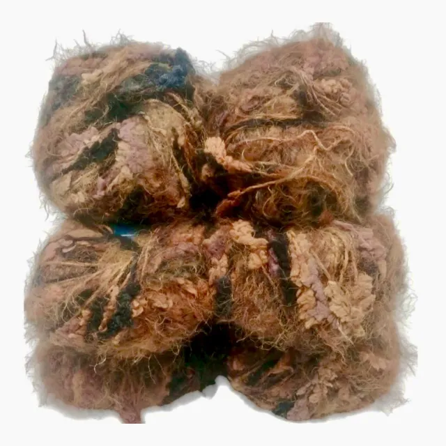 Lote 20 unidades angora matizado marrón