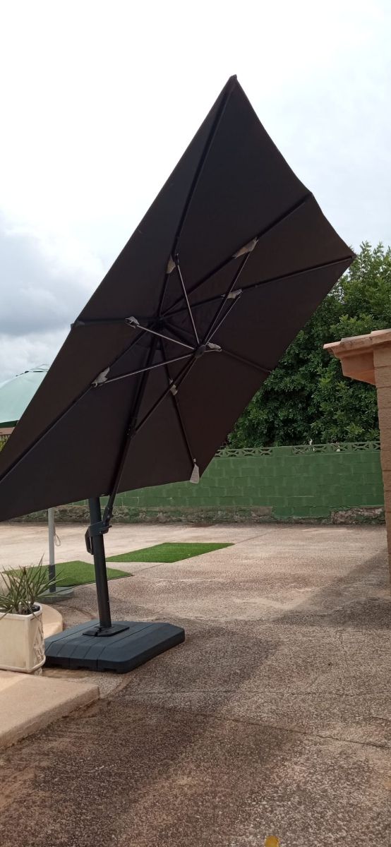 Sombrilla/Parasol rectangular aluminio