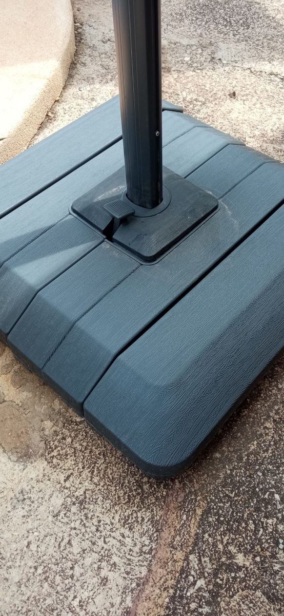 Sombrilla/Parasol rectangular aluminio