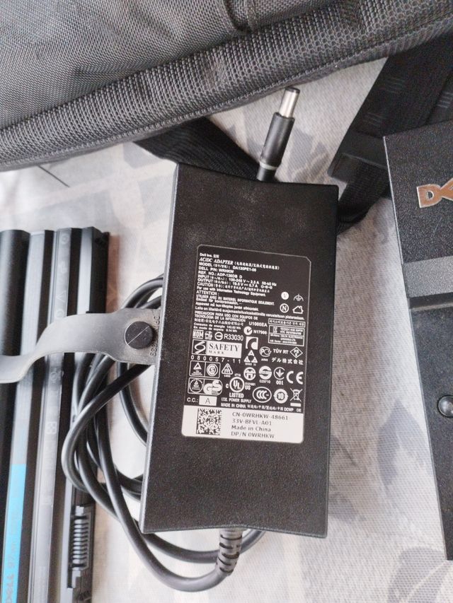 Lote accesorios portatil Dell