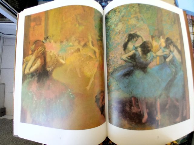 Libro de Edgar Degas (tapa dura y bien ilustrado)