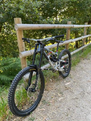 Bicicleta descenso SARACEN