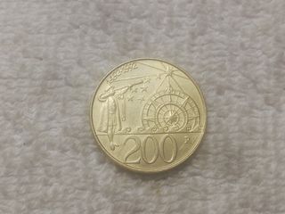 MONEDA SAN MARINO 200 LIRAS 1992 KM#285 EXCELENTE