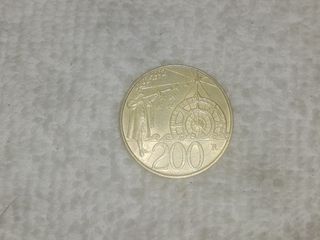 MONEDA SAN MARINO 200 LIRAS 1992 KM#285 EXCELENTE
