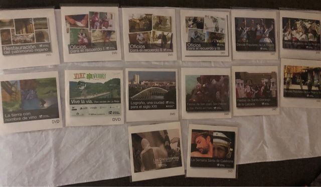 Colección dvd’s cultura de La Rioja