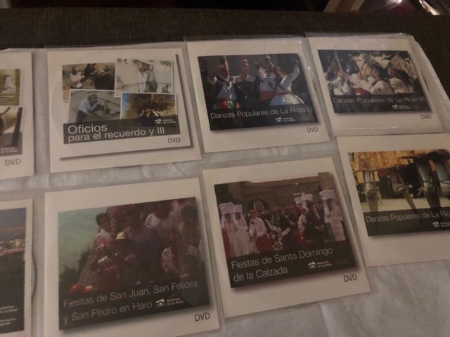 Colección dvd’s cultura de La Rioja