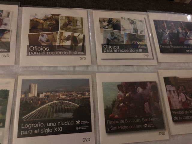 Colección dvd’s cultura de La Rioja