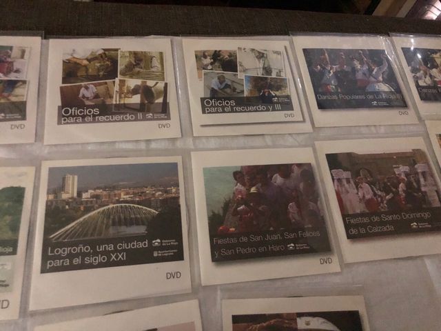 Colección dvd’s cultura de La Rioja