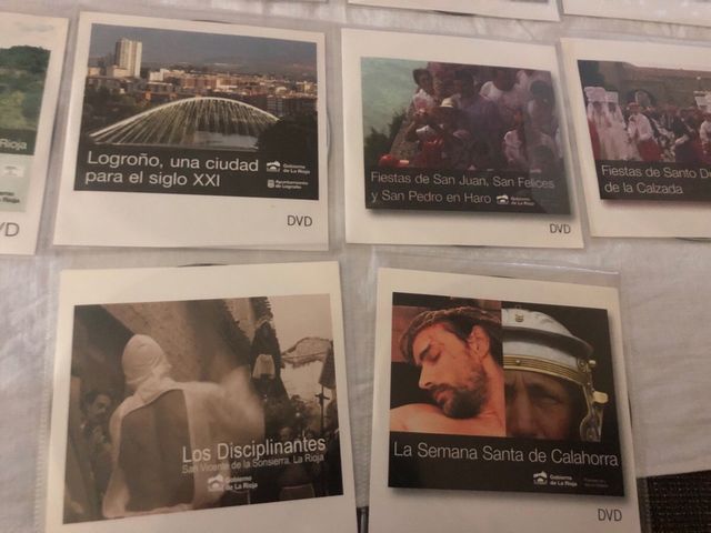 Colección dvd’s cultura de La Rioja