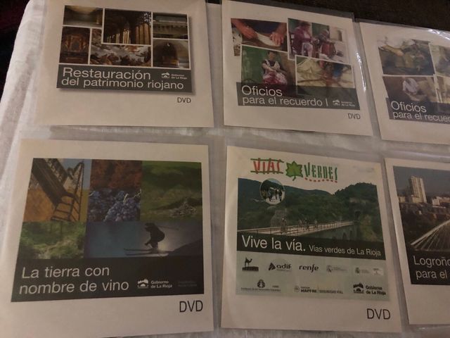 Colección dvd’s cultura de La Rioja
