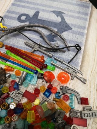 Piezas lego cristales