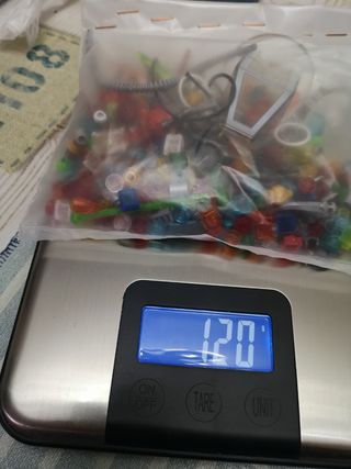 Piezas lego cristales