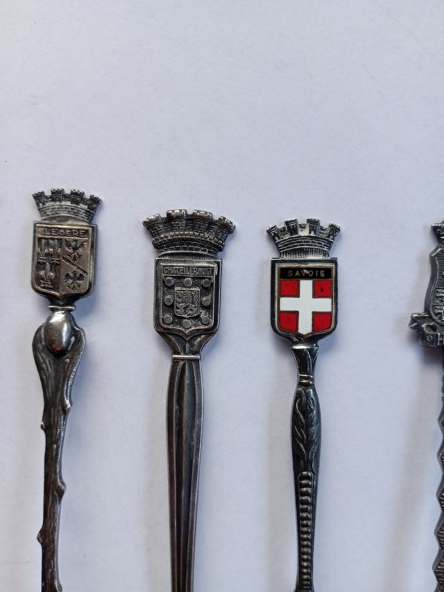 blocco 5 cucchiai vintage