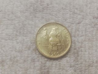 MONEDA SAN MARINO 200 LIRAS 1997 KM#366 EXCELENTE