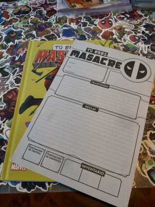 Cómic Tú eres Masacre Deadpool