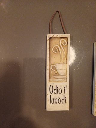 Decorazione da appendere "Odio il lunedi