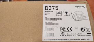 Teléfono IP avanzado SNOM D375