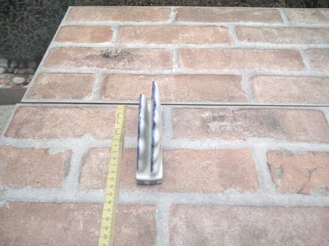 Portatatovaglioli ceramica stile shabby