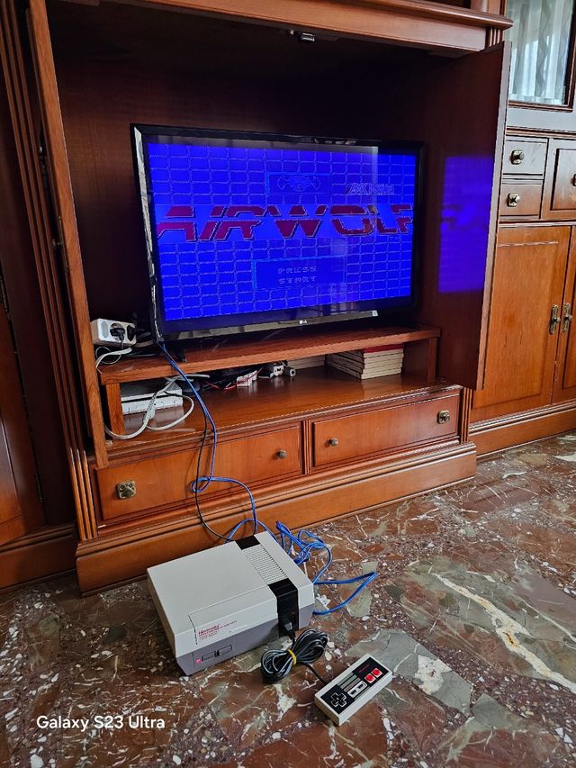 Nintendo nes perfecta, funciona perfectamente 