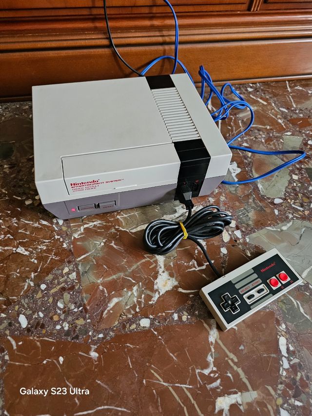 Nintendo nes perfecta, funciona perfectamente 