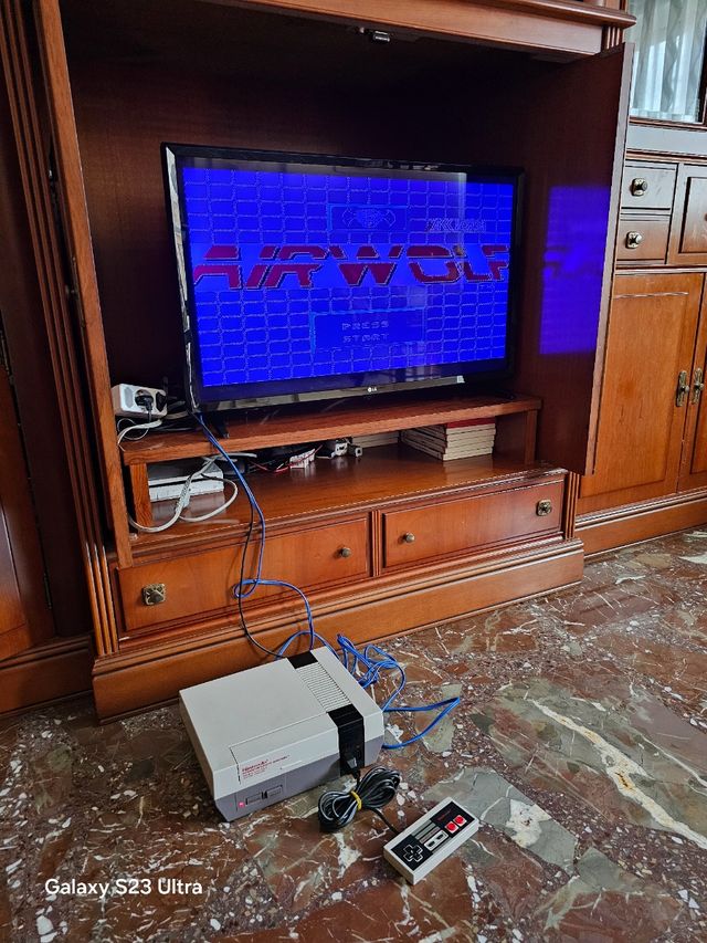 Nintendo nes perfecta, funciona perfectamente 