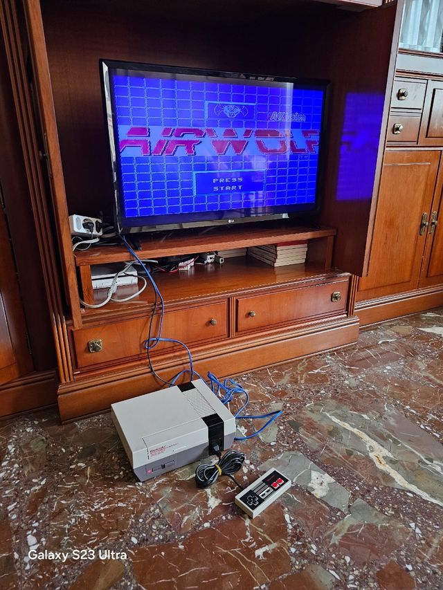 Nintendo nes perfecta, funciona perfectamente 