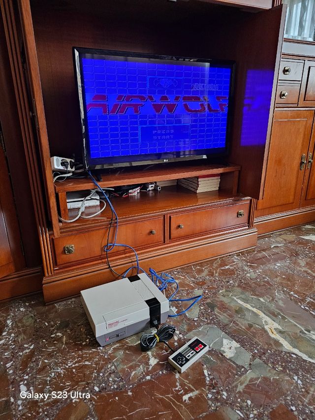Nintendo nes perfecta, funciona perfectamente 