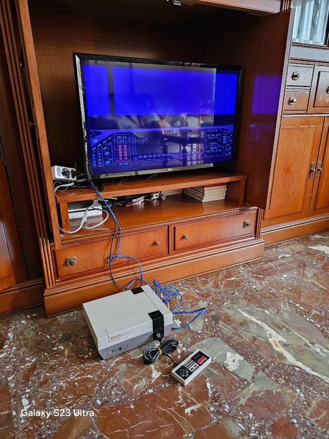Nintendo nes perfecta, funciona perfectamente 