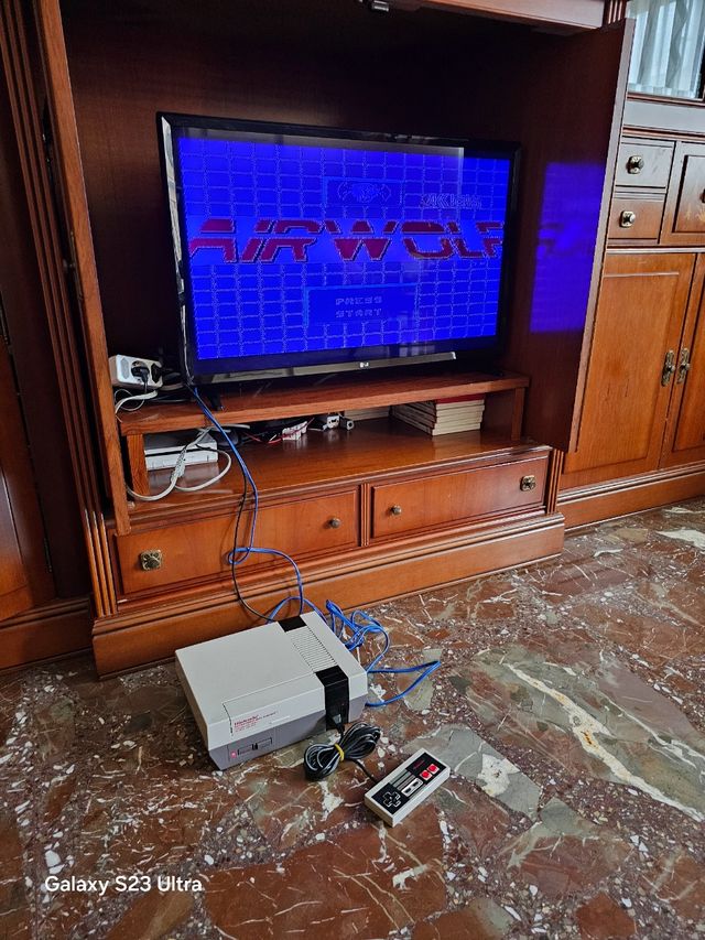 Nintendo nes perfecta, funciona perfectamente 