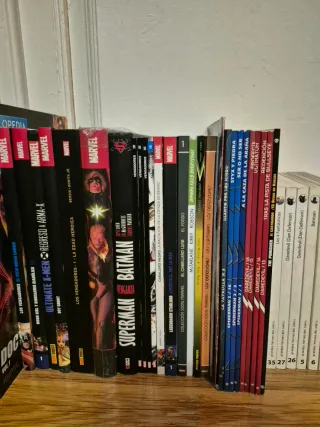 Lote de Cómics Marvel y Dc
