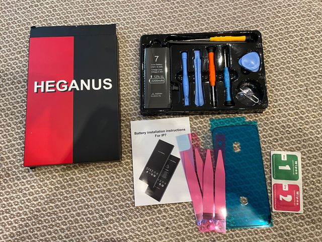 Batería para Phone 7 Alta capacidad + herramientas