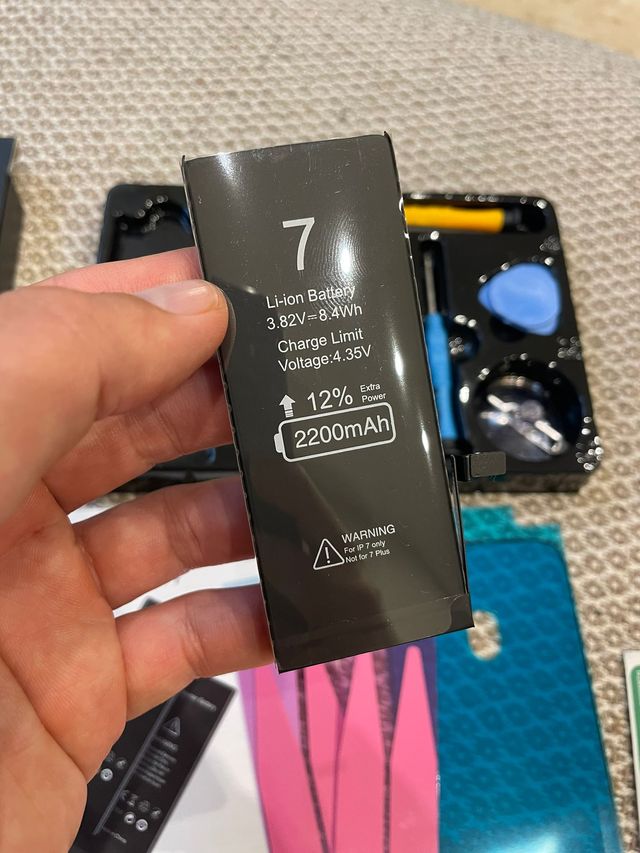 Batería para Phone 7 Alta capacidad + herramientas
