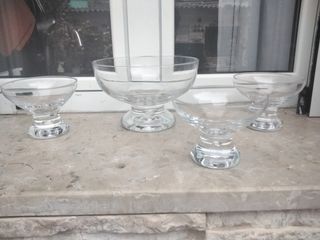 Set cristallo 1+3 per Macedonia nuovo pesante