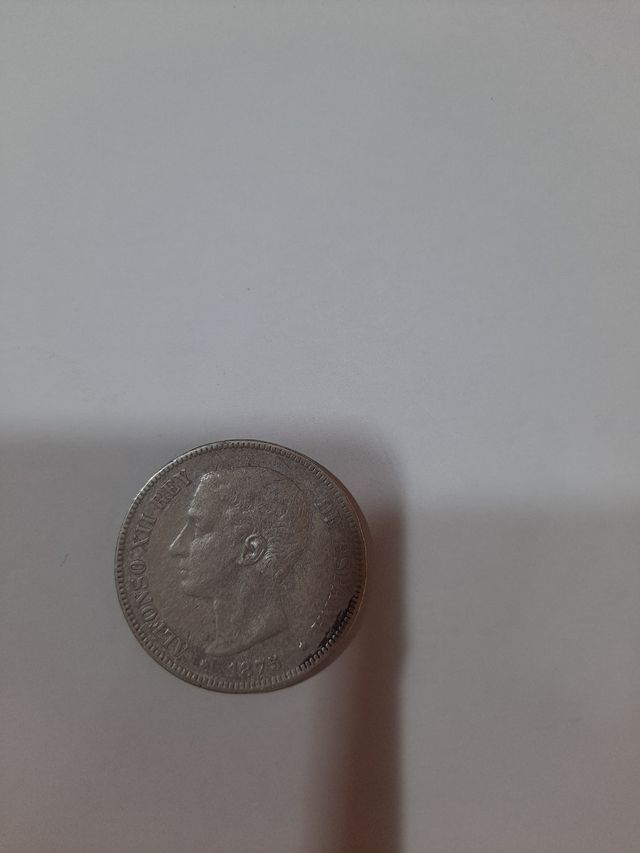 Moneda de Alfonso XII, 1875. 40 piezas