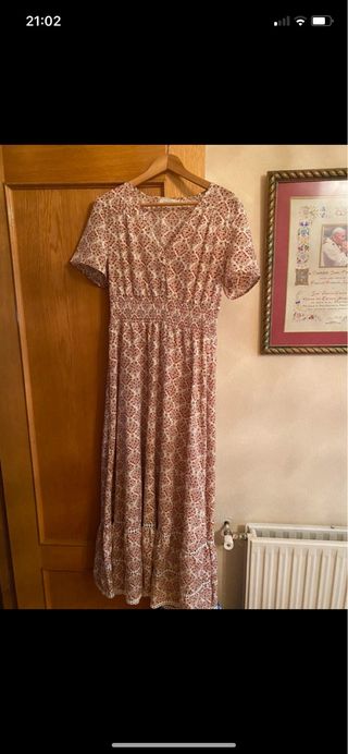 Vestido largo. 