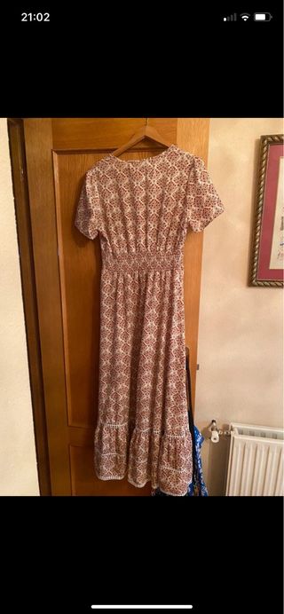 Vestido largo. 