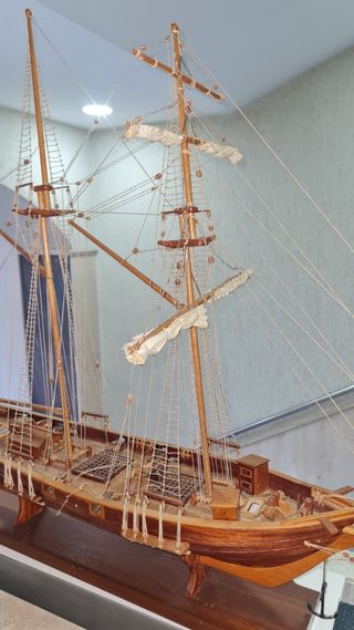 Maqueta galeón español