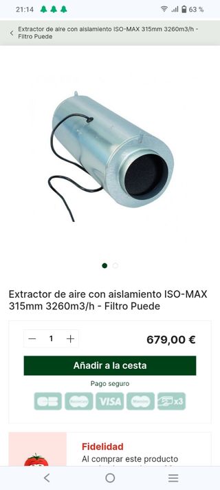 Extractor de aíre