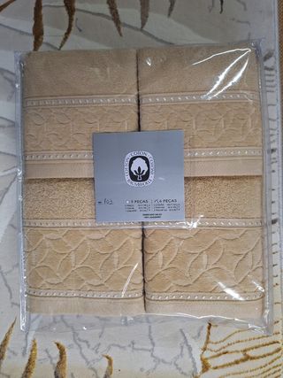 Conjuntos de toalhas de banho