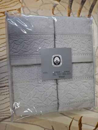 Conjuntos de toalhas de banho