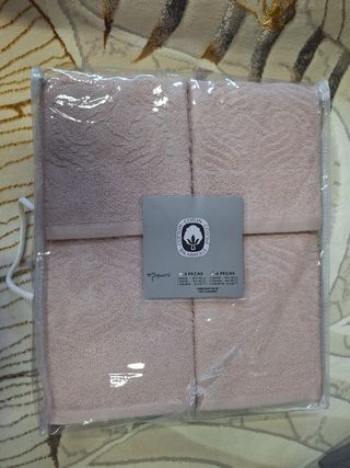 Conjuntos de toalhas de banho