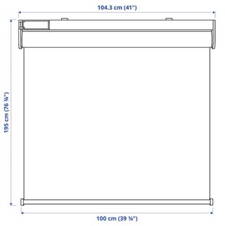 FYRTUR IKEA Estor opaco inalámbrico
