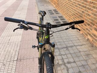 Bicicleta de Montaña carbono Ghost HTX 5. Talla S.