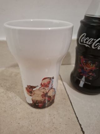 Coca Cola  Borraccia + bicchiere collezione