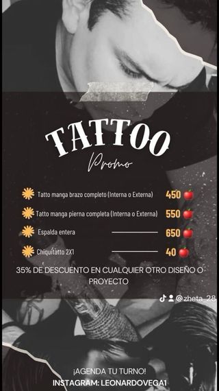 Tattoo oferta