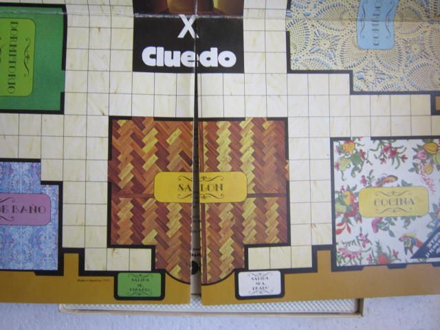 piezas sueltas juego de mesa Cluedo Borrás